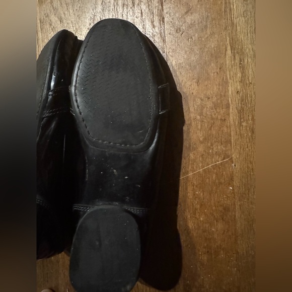 Burberry Buckle Strap Patent Leather Loafers - Picture 2 of 12